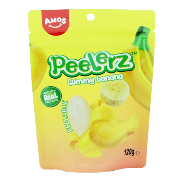 Sweets & Candy Peelerz Gummy Banana NPM 120g 12